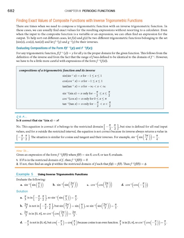 Algebra and Trigonometry - Front Matter 700